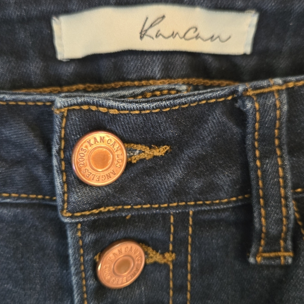 KanCan High Rise Jeans with Button Fly - Picture 3 of 7